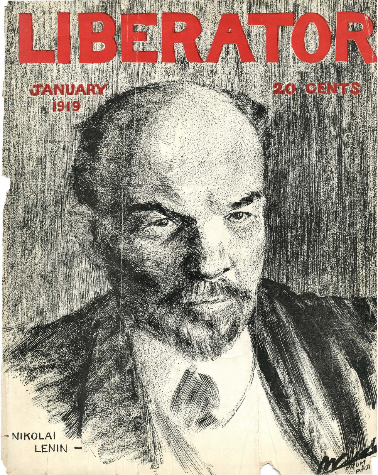 H.P.S., review of Gibran's "The Madman", The Liberator, Issue No. 11, Jan 1919, p. 44.